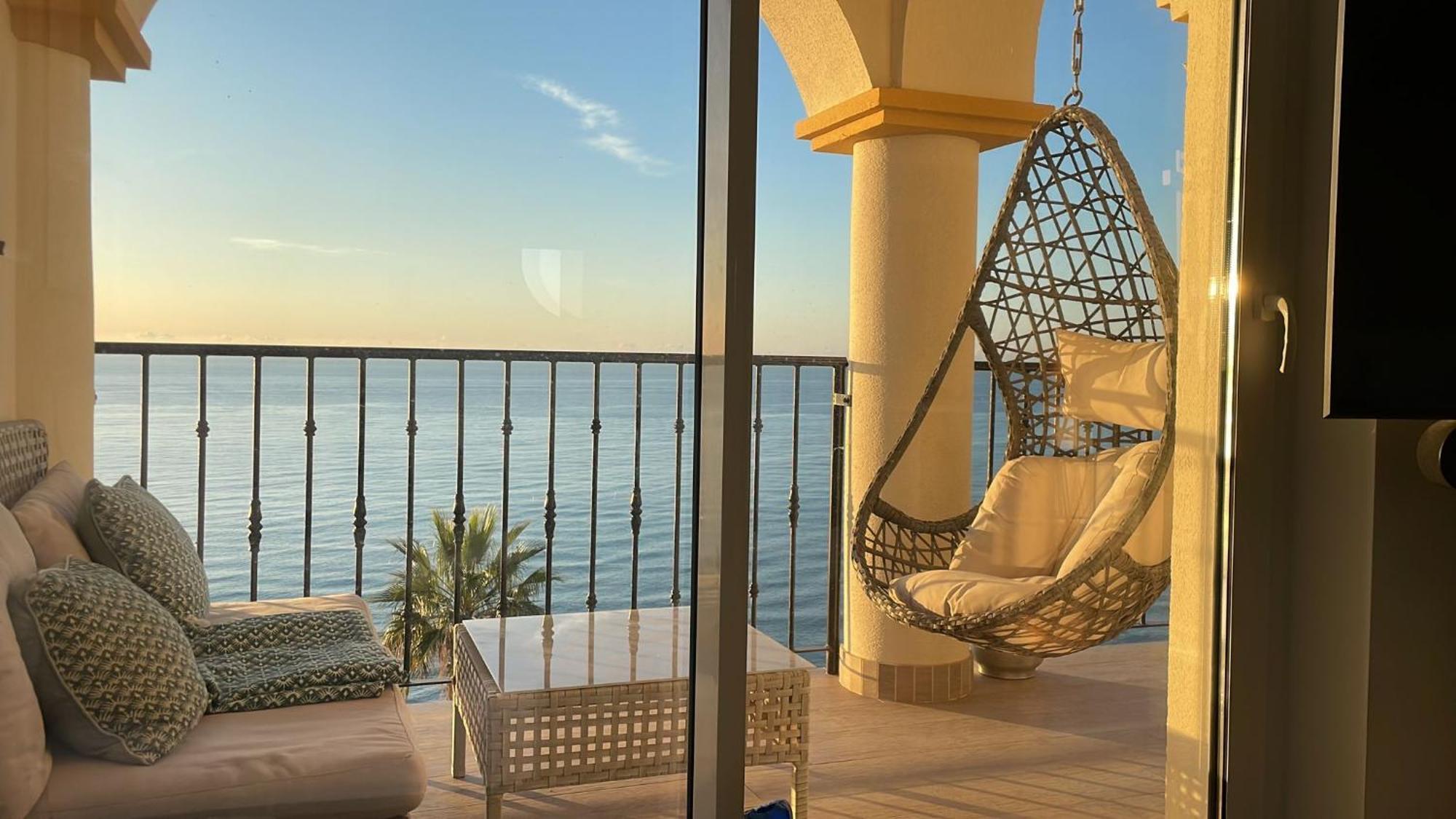 ベナルマデナEl Balcon De Marinaアパートメント エクステリア 写真